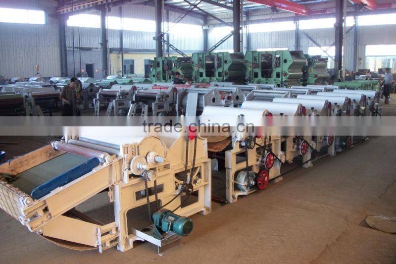 Textile Waste Recycling Machine Fabric waste shredding machine
