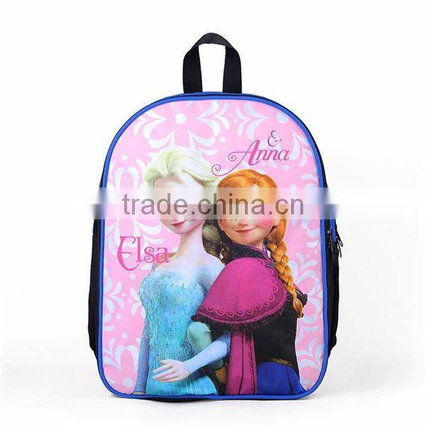 Top Quality Children Cartoon Schoolbag, canvas backpack for girls,Backpacks for Primary Students