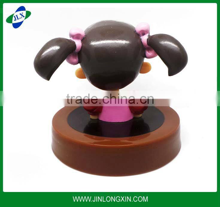 cartoon character figurine plastic bottle cover, personalized candy bottle lid
