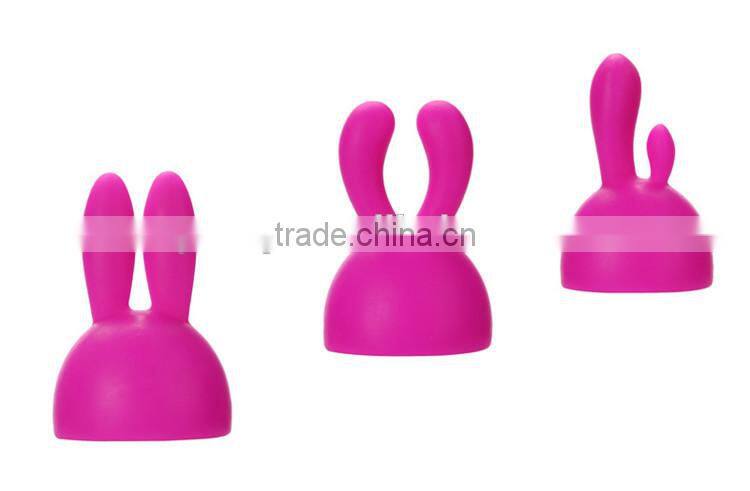 Rabbit Sex Toys Women Vibrator With 3 Caps G-spot Vibrating Sex Massage Machine