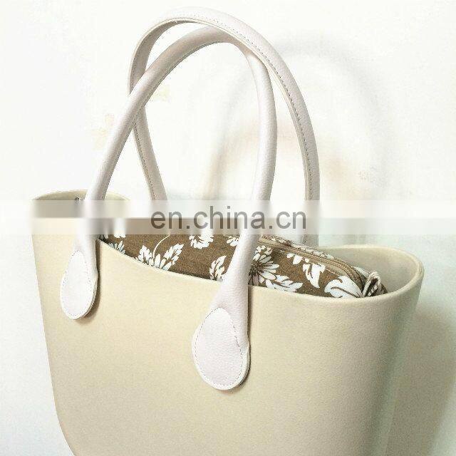 2017 Wholesale custom lady eva bag silicone t o te bag