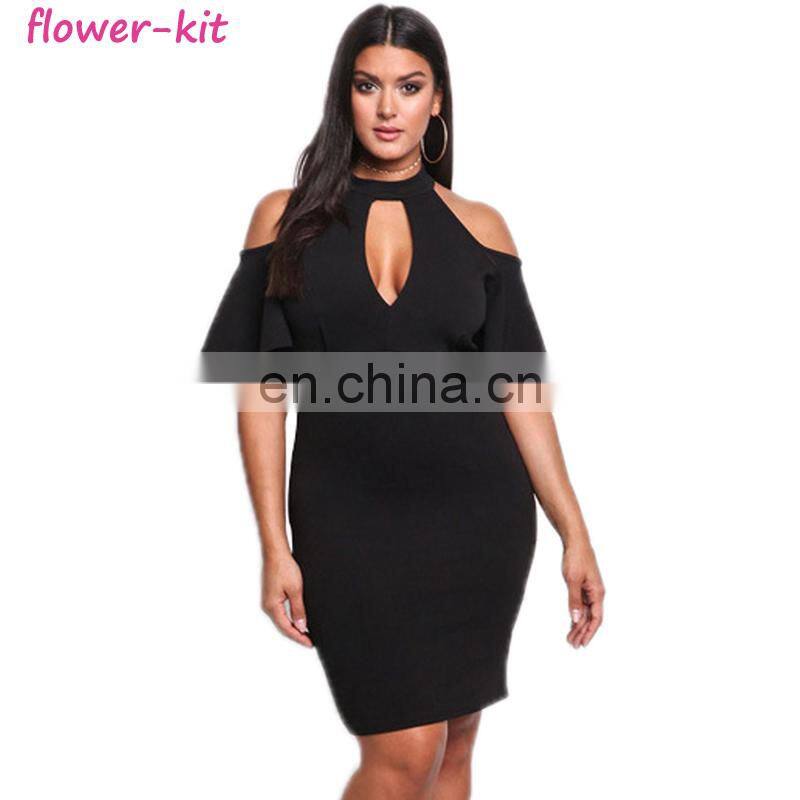 2017 Plus Size Women Loose Lace Casual Dress