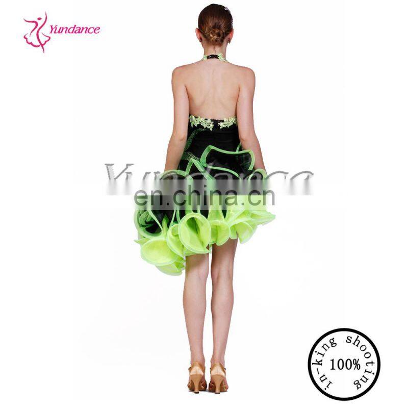 2016 Latin Dance Dress Girls Samba Latin Dance Dress L-1303
