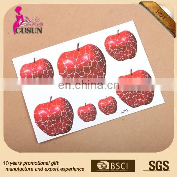 hot selling popular skin Jewelry metallic temporary flash tattoo