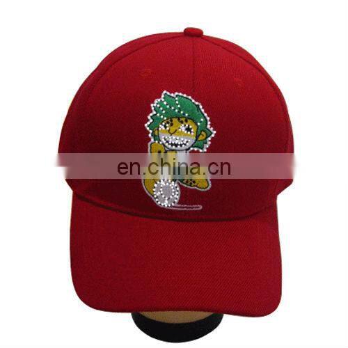 Factory direct sale light up LED cap with 100% cotton