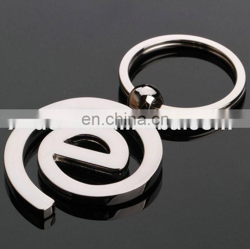 High quality promotional gift cheap price metal custom word letter keychain