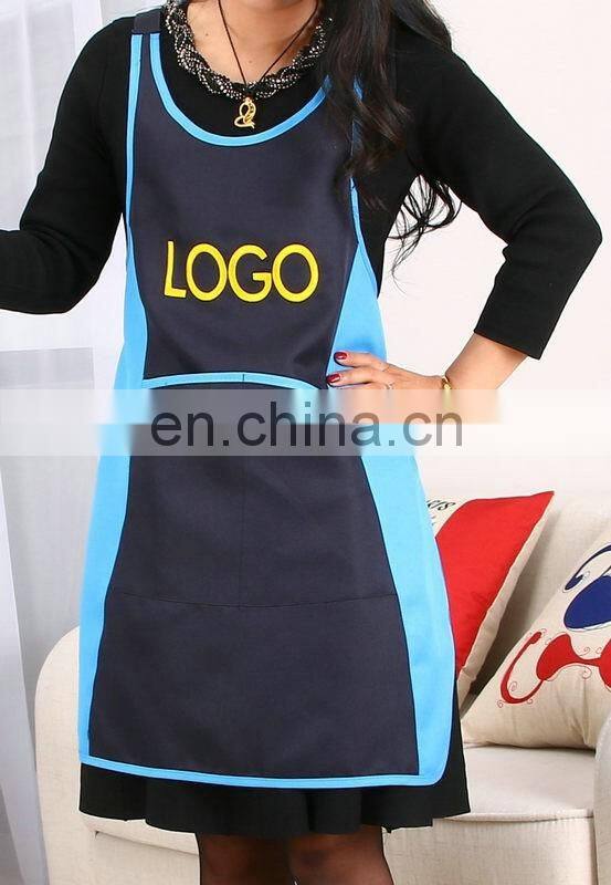 Customized logo cotton apron kitchen