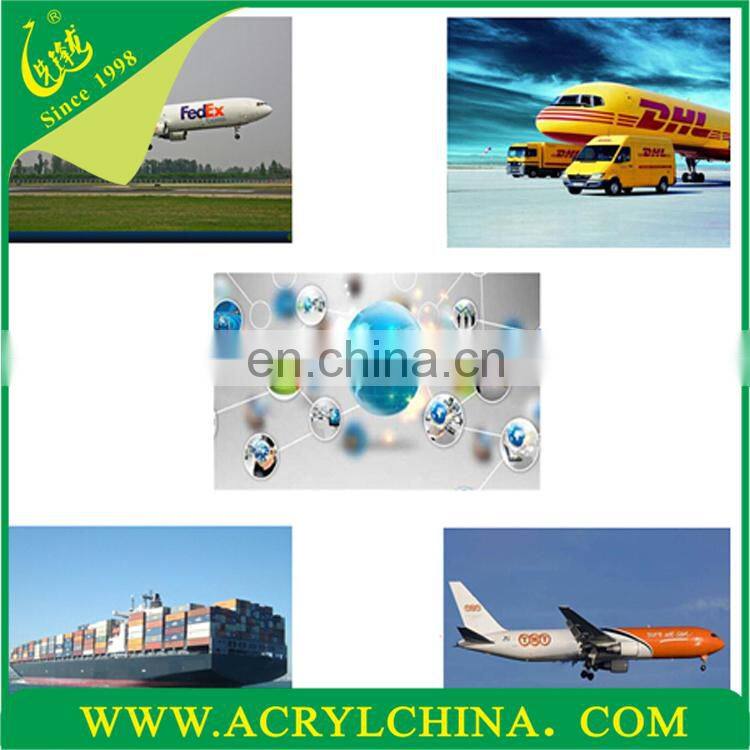 Customized and useful 4 tiers acrylic cosmetic storage box