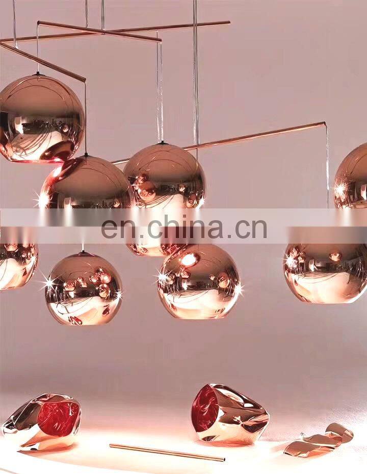 Jewelry Clothes Shops Promotion Decoration 3D Printing Electroplate Heart Ball Models for Big Plaza Holiday Party