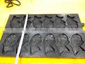 new products !china supplier 24 pieces Nontick Korea waffle make fish shapes machine