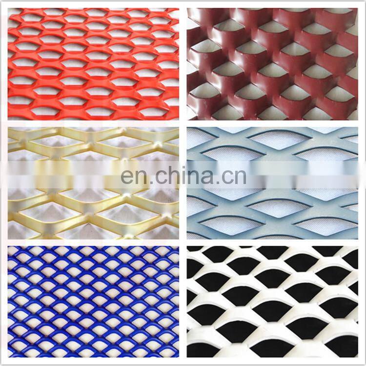 mild steel raised mesh heavy duty expanded metal