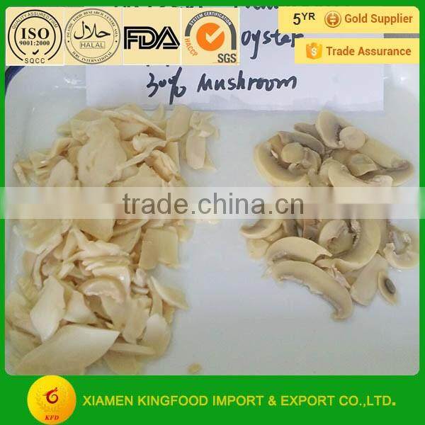 China canned champignon mushroom slice/p&s export price