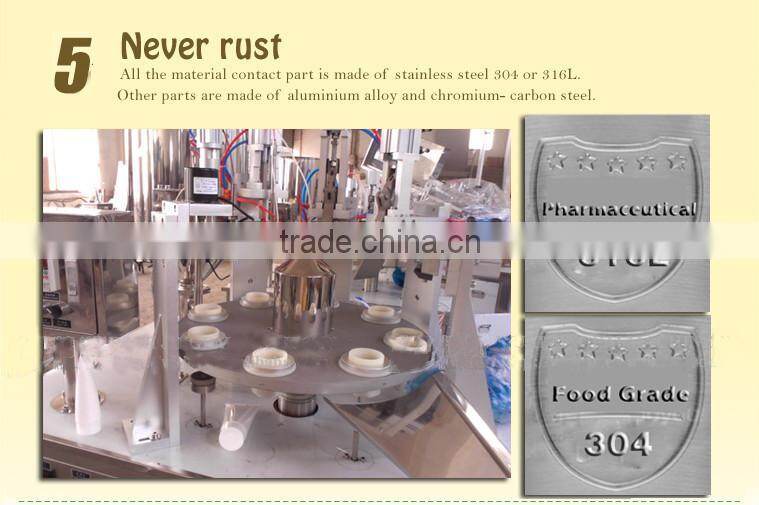 semi automatic soft tube body scrub filling sealing machine
