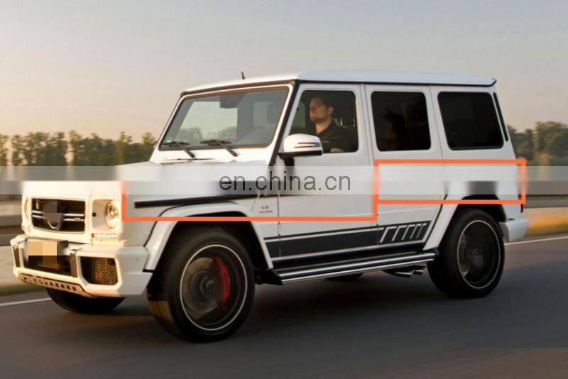 w463 Body trim kit for G class G63 G65 G500 G800 G350 carbon finber trim for w463 Edition 463 black molding trim kit for W463