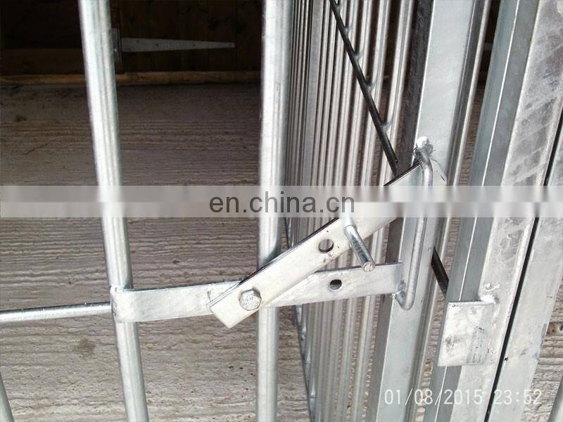 Made in China hot dip galvanized steel bar dog run kennel