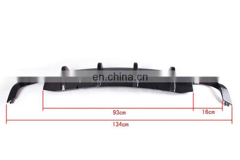 Carbon Fiber Rear Bumper Diffuse for VW Scirocco R