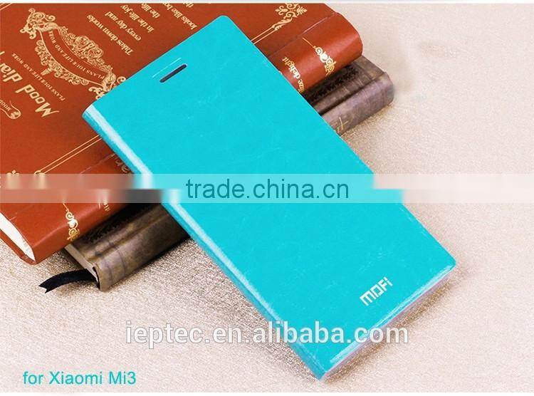 MOFi Case Housing for XiaoMi Mi3, XiaoMi 3, Mobile Phone Coque Leather Back cover for XiaoMi Mi 3