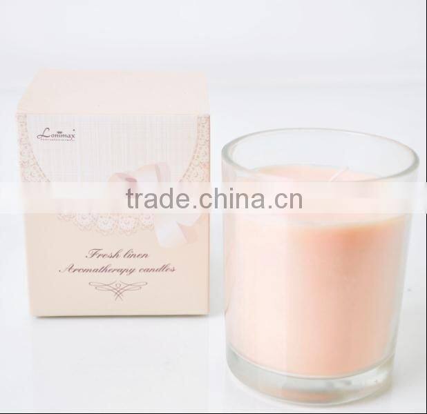 130G Scented Candle glass candle Jar ,Home fragrance air fresher, gift set SA-1858