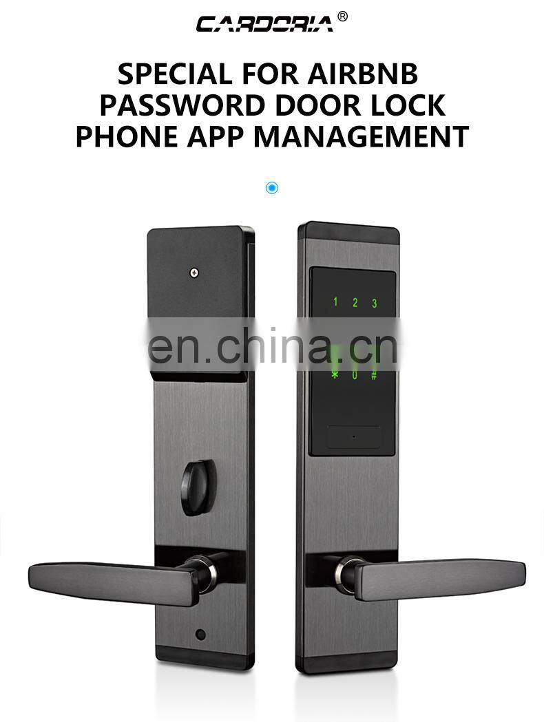 Ttlock App BLE Hotel apartment password lock smart card lock hotel rental room electronic lock