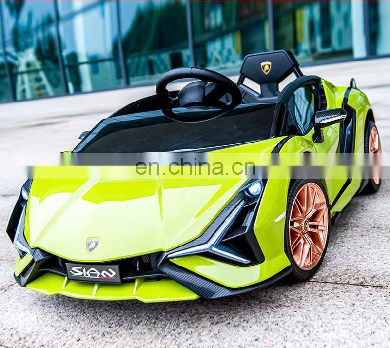 Children's remote control four-wheel electric car four-wheel drive toy sports car lithium battery