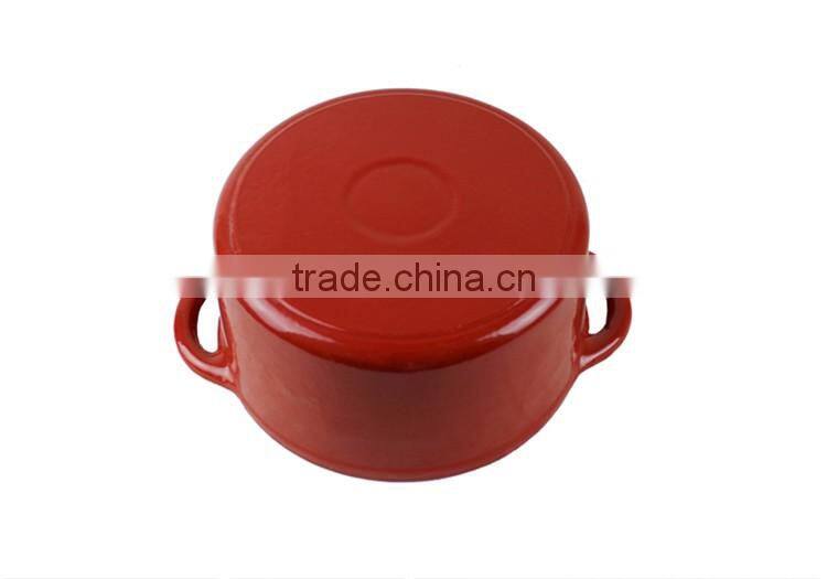 Multi Color die enameled Cast Iron Cookware TR1004 seasoning