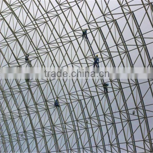Durable light steel space truss structure
