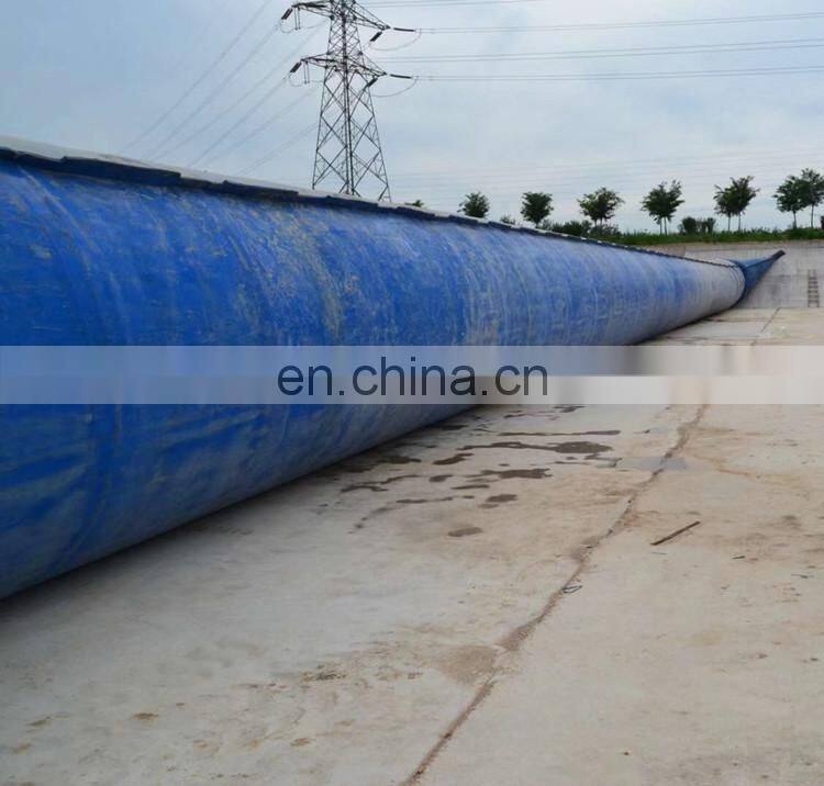 pneumatic tubular forms used for making concrete culvert formwork
