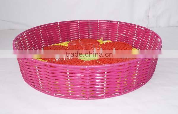 cheap round plastic candy tray