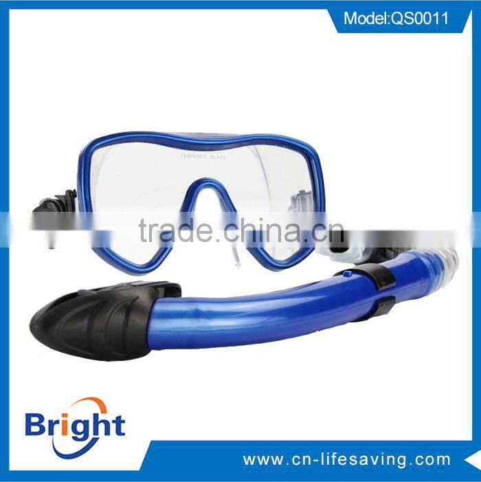manufacture 2015 new product diving mask snorkel set silicone