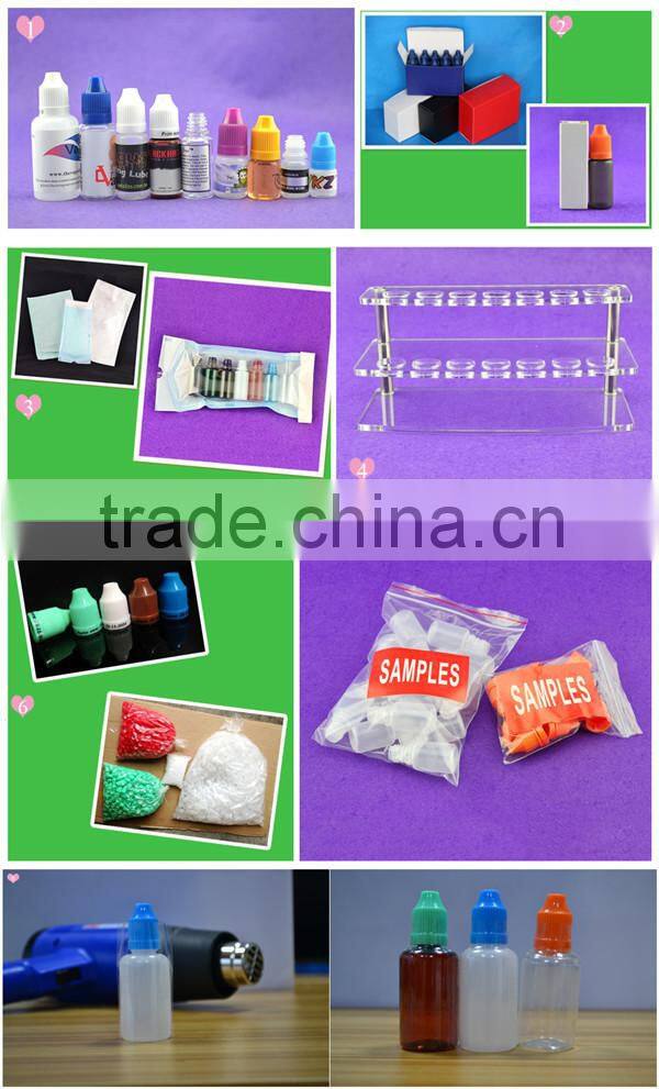 60ml eye drops packing twist cap e-liquid vapor glue bottle