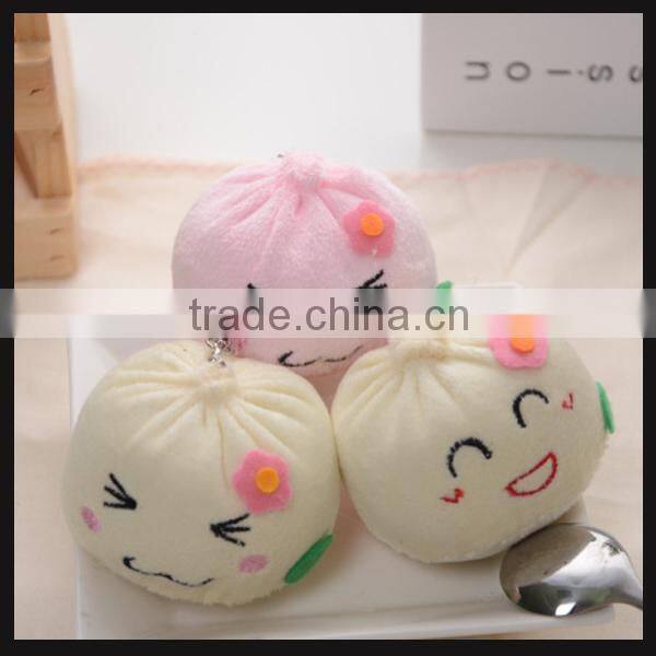 anime keychain plush bunny keychian with embroidery