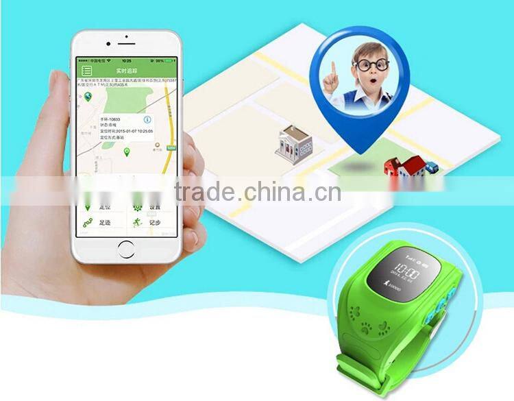 New Smart Bracelet With GPS Position Funtion Safe Area Setting Funtion Child Bracelet Tracker for Sale