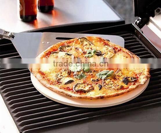 Top poplar ceramic pizza baking stone for Pizza oven and kamado