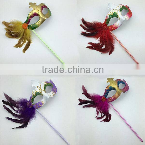 venetian masquerade masks wholesale christmas masquerade mask with stick