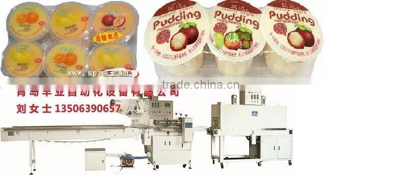 Auto Jelly Shrink Wrapping Machinery with Servo Motors