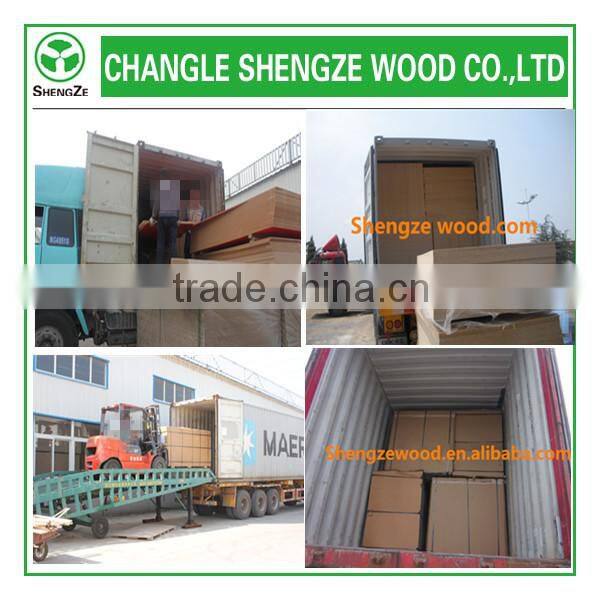 high quantity cheap price melamine mdf from factory