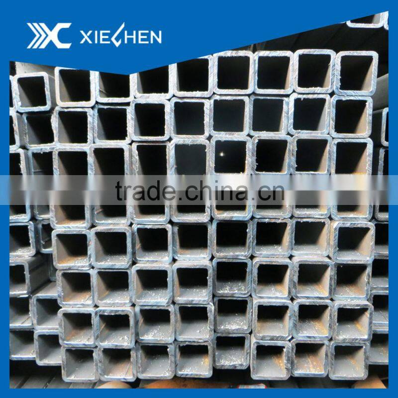 ASTM square tube /galvanized iron square tube 100x100 ms square
