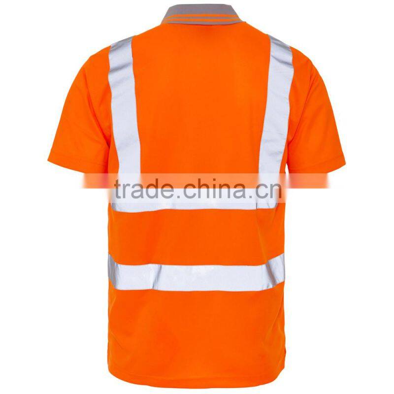 hot sale reflective work shirts, high visibility shirts, wholesale reflective shirts