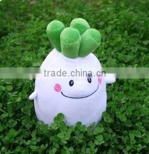 Plush greenstuff toy/ cheap vegetables/ soft lovely greenstuff toys