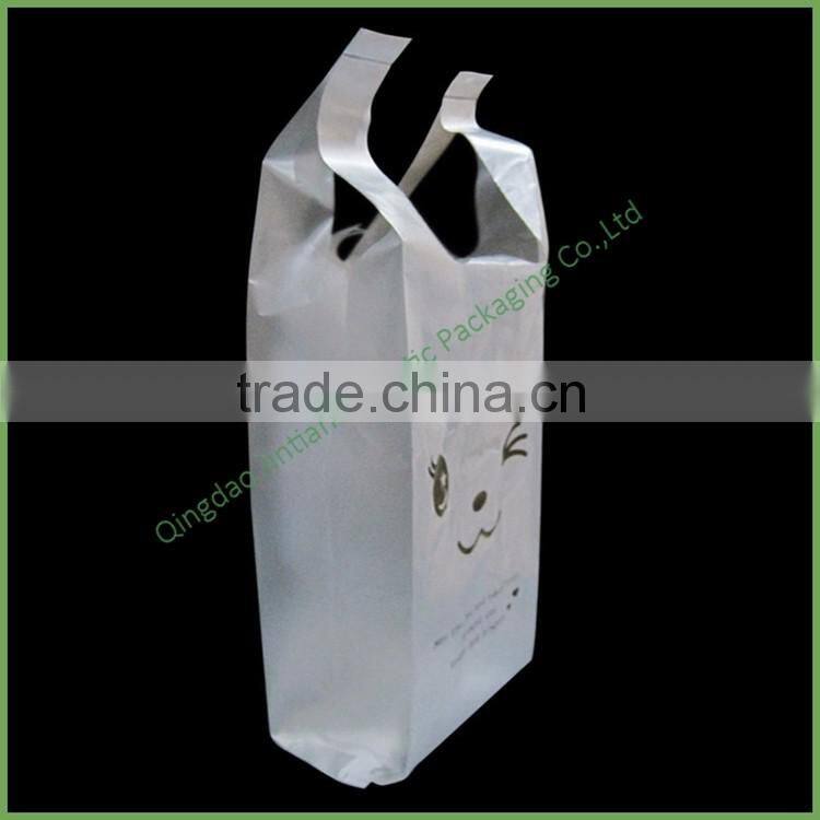 Best Price Custom Printed Plastic Carry Bag for Drink Take Away/out
