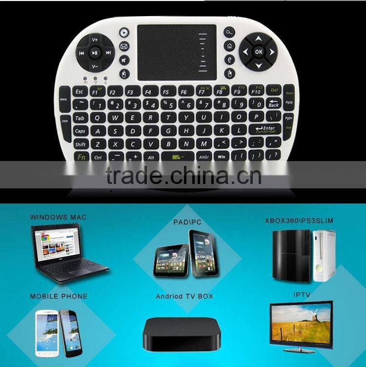 Mini Wireless Keyboard Remote Controls With Touchpad Keyboards 92 Keys For Andriod Tv Box Tablet Pc