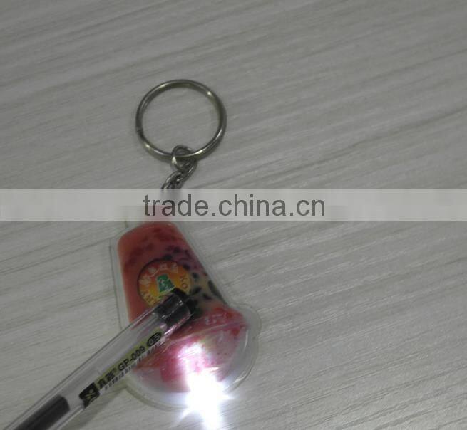 Environmental Custom Promotional gift Car Shape LED Squeeze Key lights soft pvc keychain