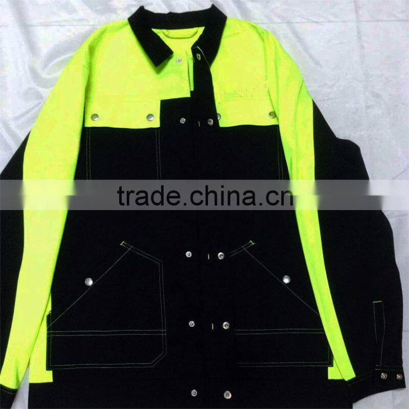 Working HI VIS TWO TONE jacket /workwear jacket