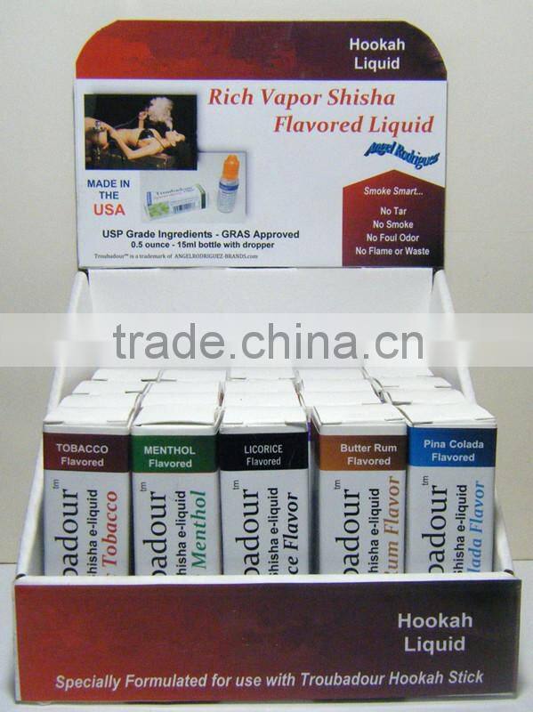 small cardboard display boxes for e-liquid