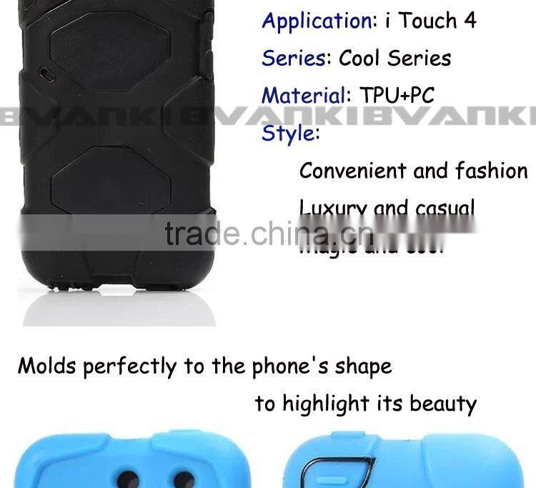 Phones Accessories Product Cellular Parts Mobile Phones For iPod Touch 4 Custom Plastic And Glass Case Manufacturers