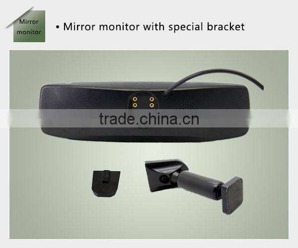 4.3" OEM touch screen rearview mirror car monitor for ford