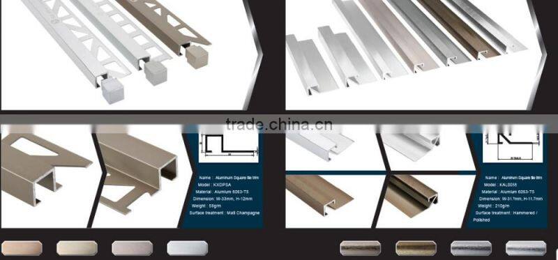 Adaptability curved flexible tile trim ceramic tile trim quarter round