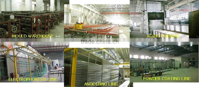 6061 6063 ODM/OEM aluminium crash barrier,aluminum profile,alu extrusion price per kg surface treatment as your drawing