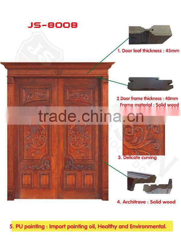 knots old engineered MDF main door designs double door