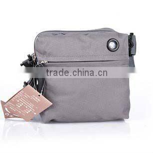 grey polyester waist bag